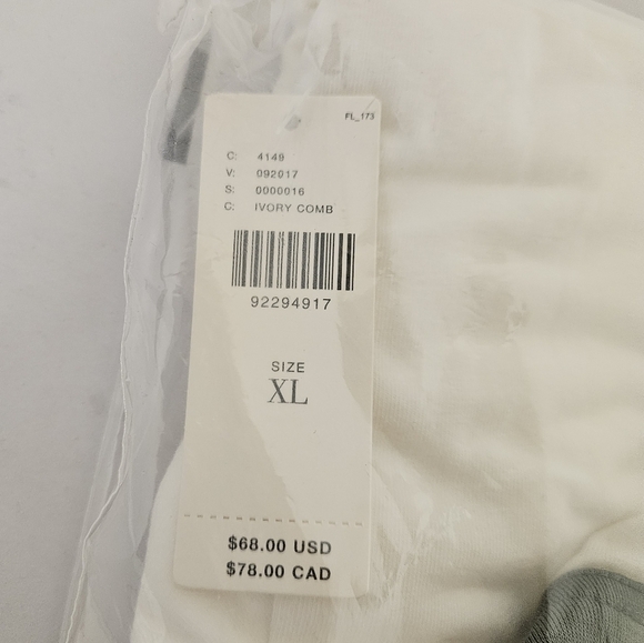 Anthropologie x Gola Graphic Ringer Baby Tee in Ivory and Green NWT - Picture 15 of 16